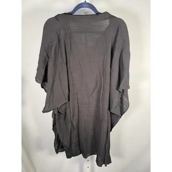 NWT Halara Work Blouse Black Large - Picture 3 of 6